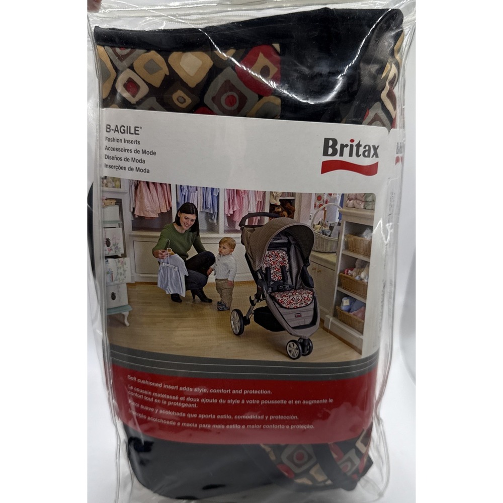 Britax Stroller/ Car seat  Accessories/Decor B-Agile‎ Fashion Inserts 2-Pieces